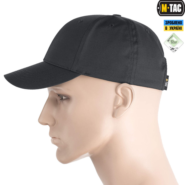 M-Tac бейсболка Elite Flex ріп-стоп Dark Grey L/XL