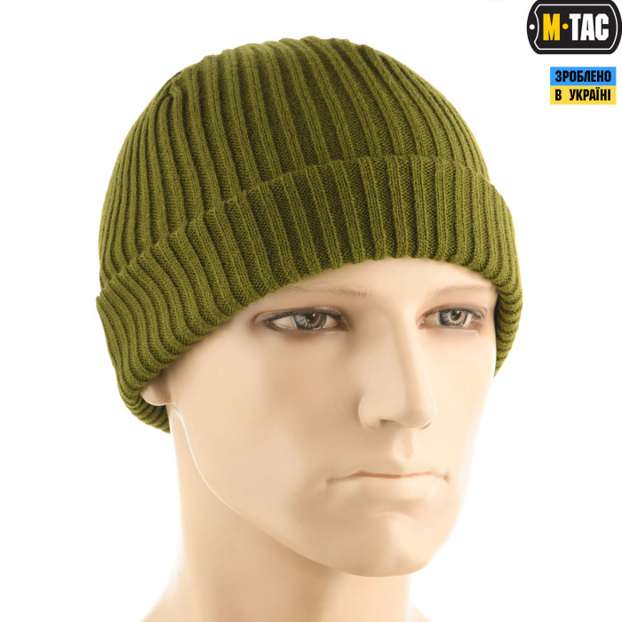 M-Tac шапка в'язана 100% акрил Olive S/M