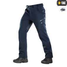 M-Tac штани Soft Shell Winter Dark Navy Blue 2XL