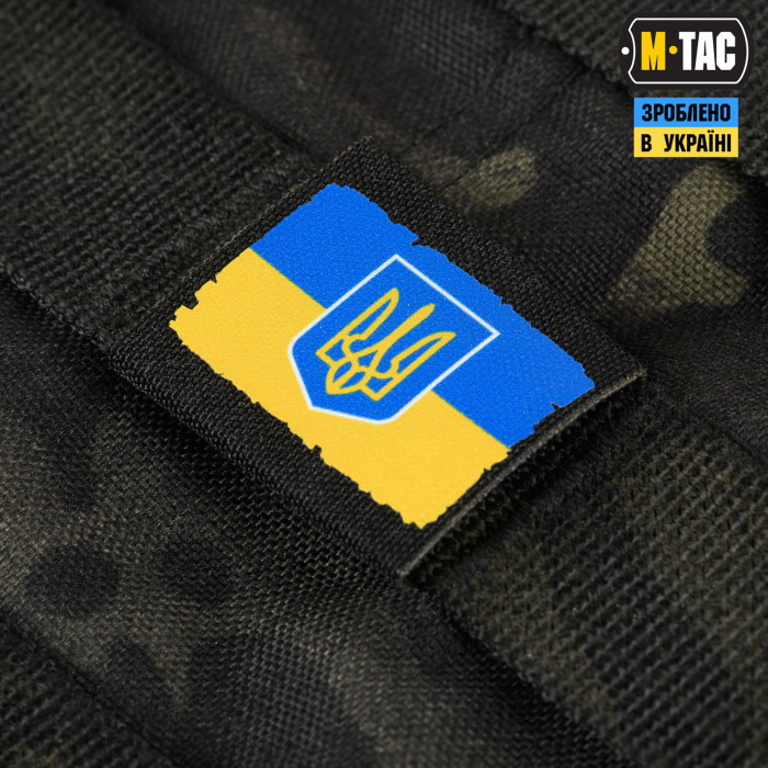 M-Tac MOLLE Patch Прапор України з гербом Full Color/Black