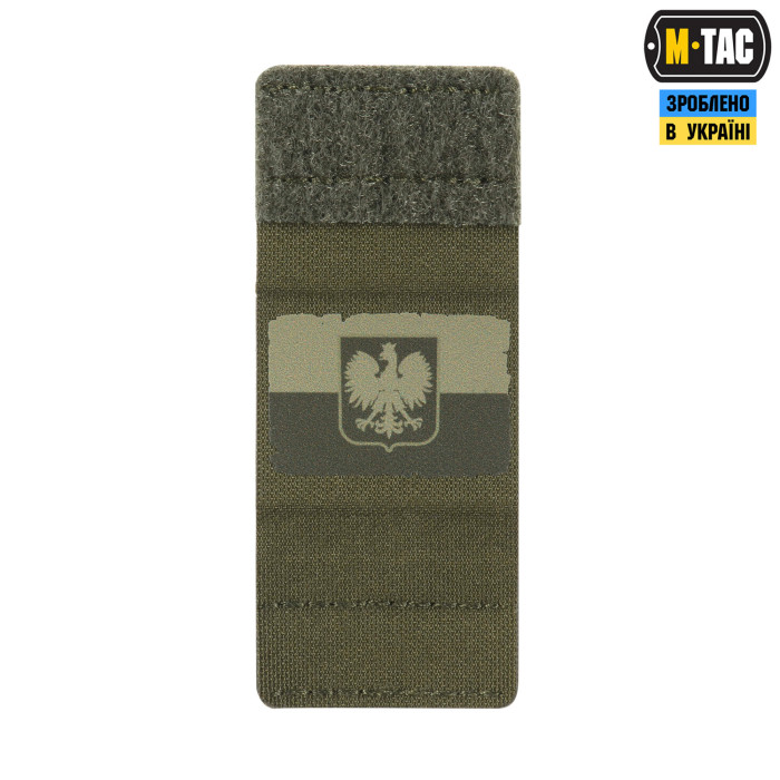 M-Tac MOLLE Patch Прапор Polska Olive/Ranger Green