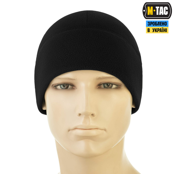 M-Tac шапка Watch Cap Elite фліс (320г/м2) with Slimtex Black XL