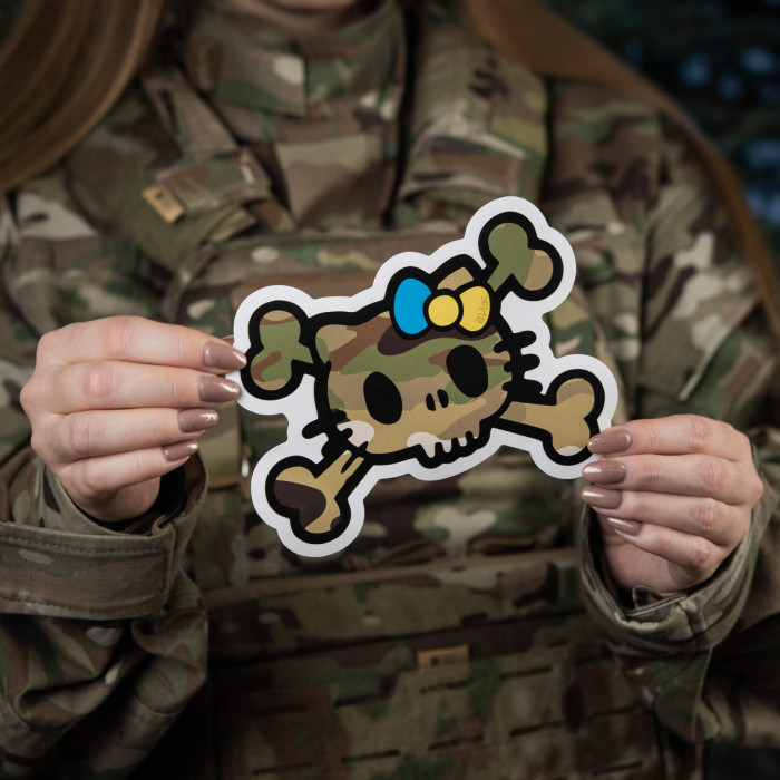 M-Tac наклейка Hello Kitty Small Multicam