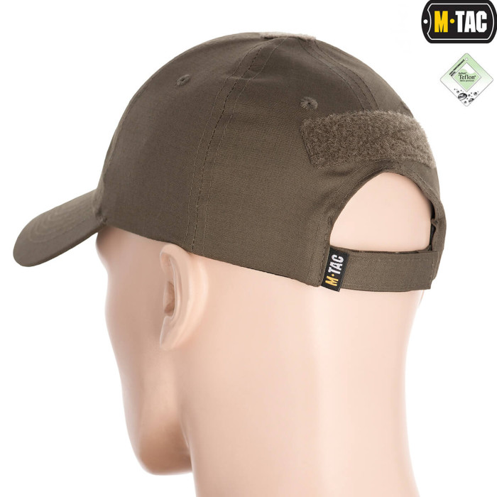 M-Tac бейсболка з липучкою Flex ріп-стоп Dark Olive S/M