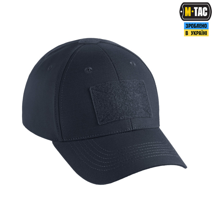 M-Tac бейсболка тактична Elite Flex ріп-стоп Dark Navy Blue L/XL