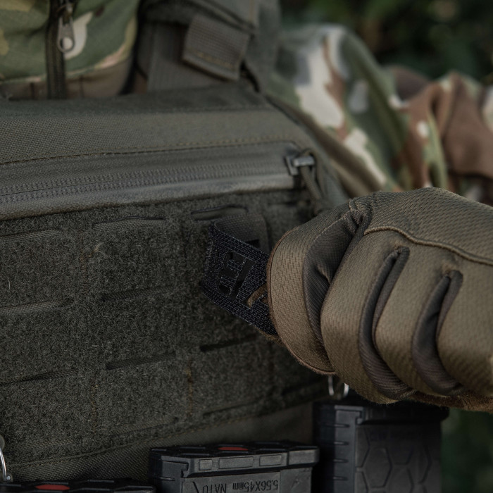 M-Tac нашивка група крові AB (IV) - наскрізна Laser Cut 25х80 Ranger Green