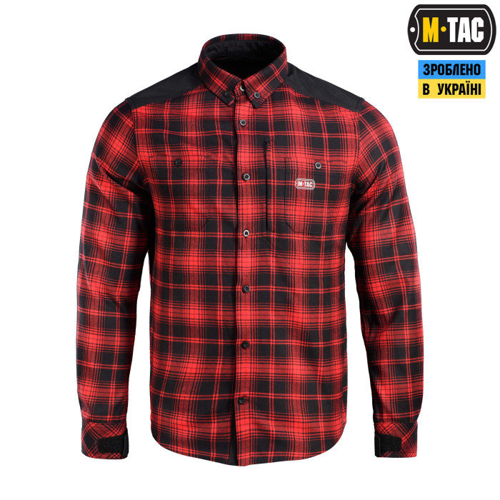 M-Tac сорочка Redneck Shirt Red/Black M/R