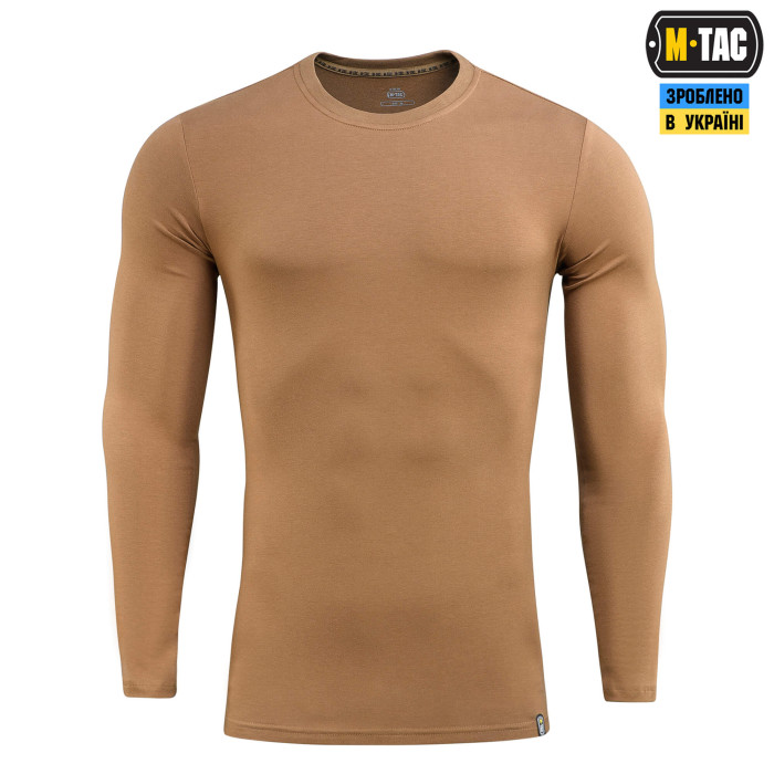 M-Tac футболка довгий рукав 93/7 Coyote Brown 2XL