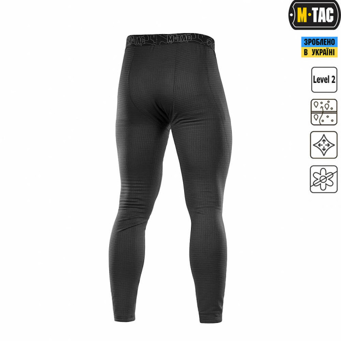 M-Tac термоштани фліс Delta Level 2 Black XS