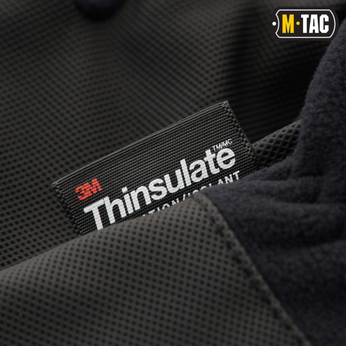 M-Tac рукавички Fleece Thinsulate Black XL