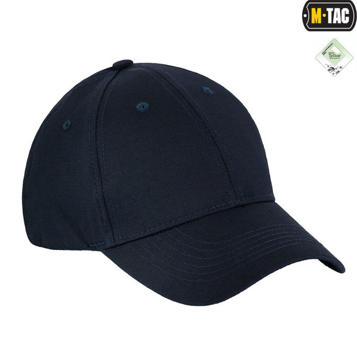 M-Tac бейсболка Flex ріп-стоп Dark Navy Blue S/M