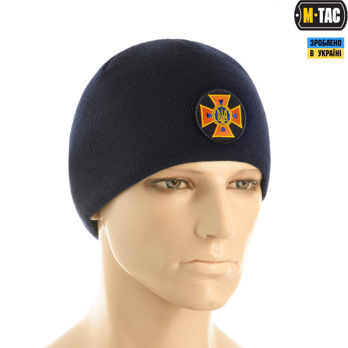 M-Tac шапка ДСНС тонка в'язка 100% акрил Dark Navy Blue S/M