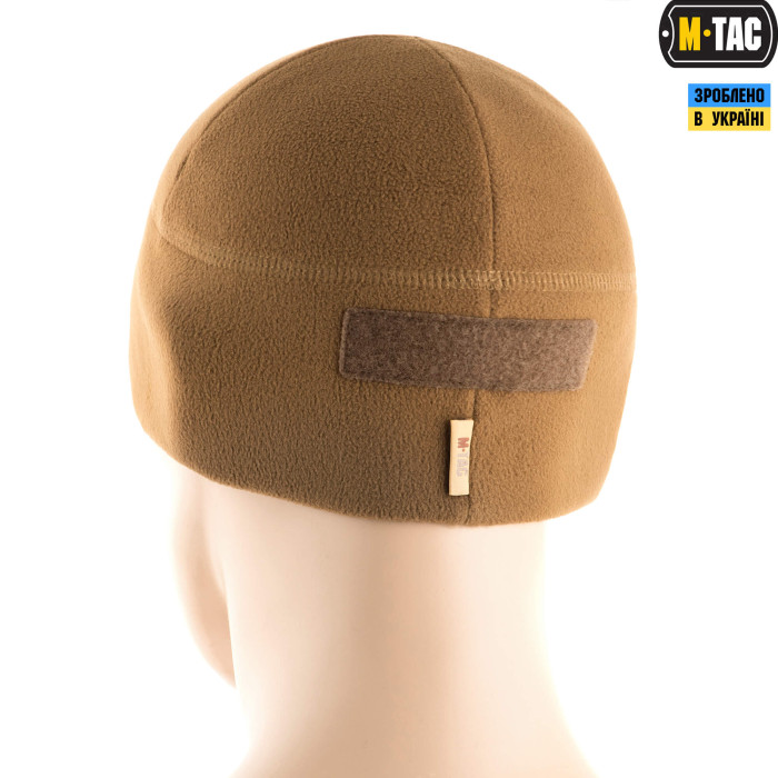 M-Tac шапка Watch Cap Elite фліс (270г/м2) з липучкою Coyote Brown XL