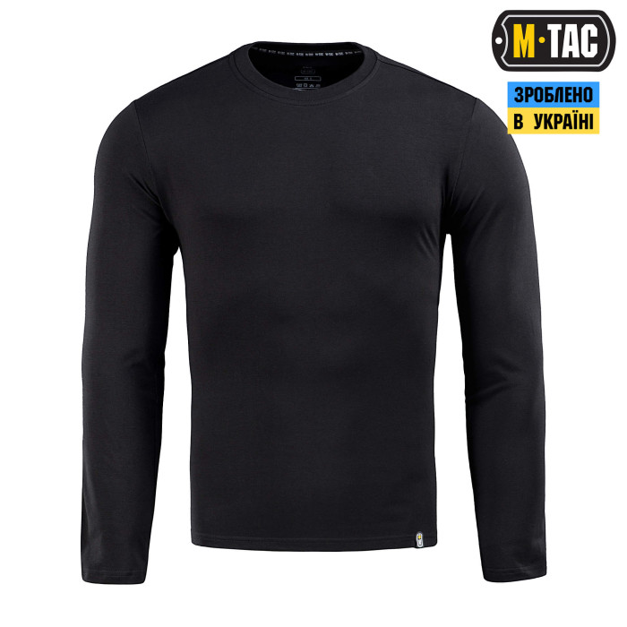 M-Tac футболка довгий рукав 93/7 Black 2XL