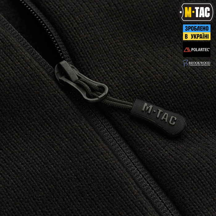 M-Tac кофта Senator Fleece Polartec Black 2XL