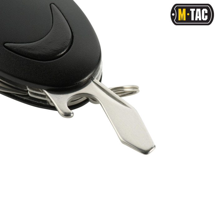 M-Tac ніж складний малий (7 інструм.) Type 2 Steel/Black