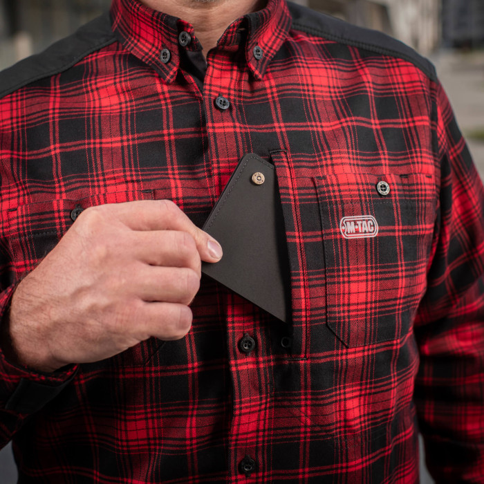 M-Tac сорочка Redneck Shirt Red/Black M/R