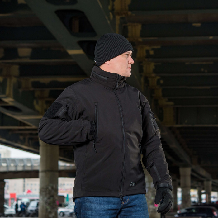 M-Tac куртка Soft Shell з підстібкою Black S