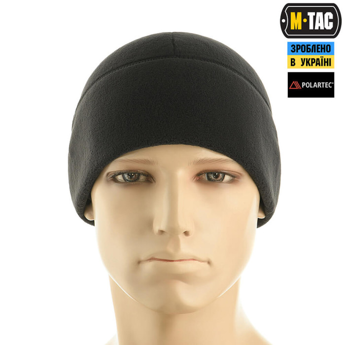 M-Tac шапка Watch Cap фліс Polartec Black L