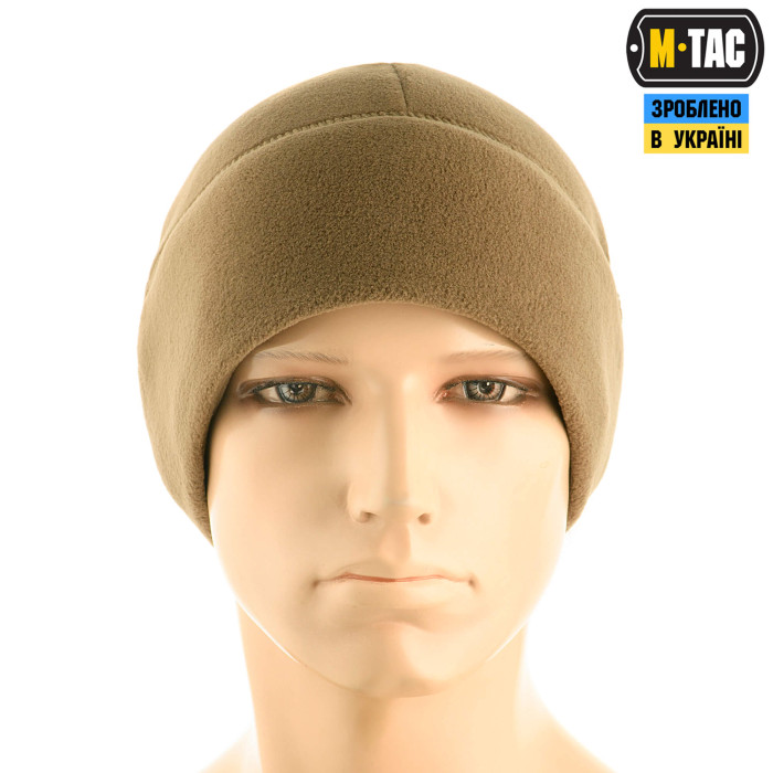 M-Tac шапка Watch Cap Premium флис (250г/м2) with Slimtex Dark Olive L