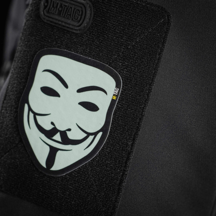 M-Tac нашивка Anonymous Black/GID