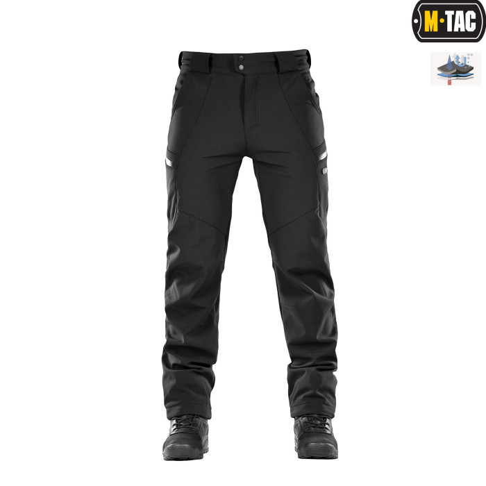 M-Tac штани Soft Shell Winter Black XS
