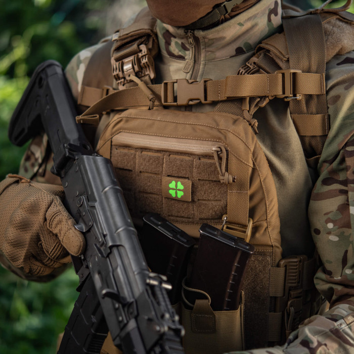 M-Tac MOLLE Patch Конюшина Coyote