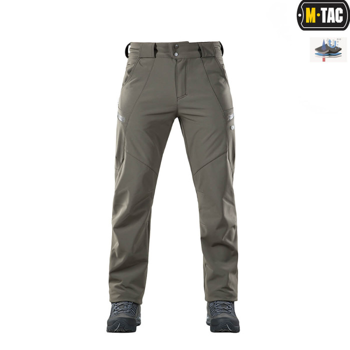 M-Tac штани Soft Shell Winter Olive XS