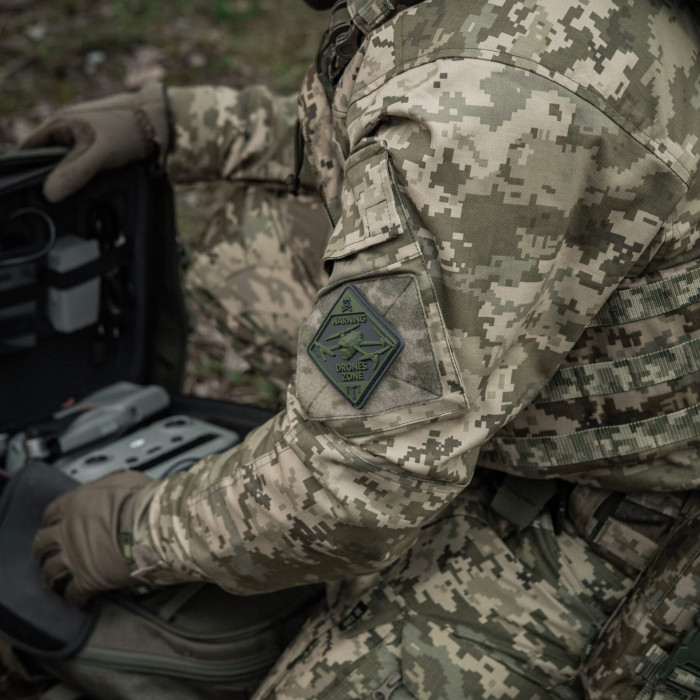 M-Tac нашивка Drones Zone PVC Olive