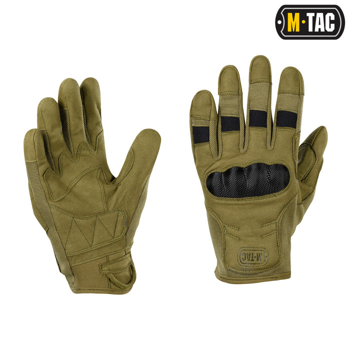 M-Tac рукавички Assault Tactical Mk.6 Olive L