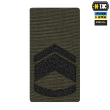M-Tac погон на липучці Майстер сержант (вишивка) Ranger Green