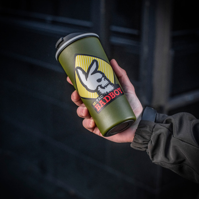 M-Tac наклейка Bad Boy світловідбиваюча Black
