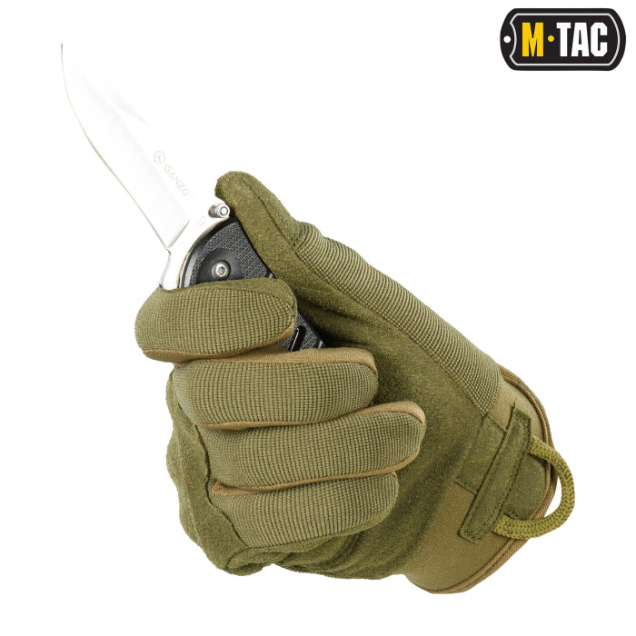 M-Tac рукавички Assault Tactical Mk.5 Olive L