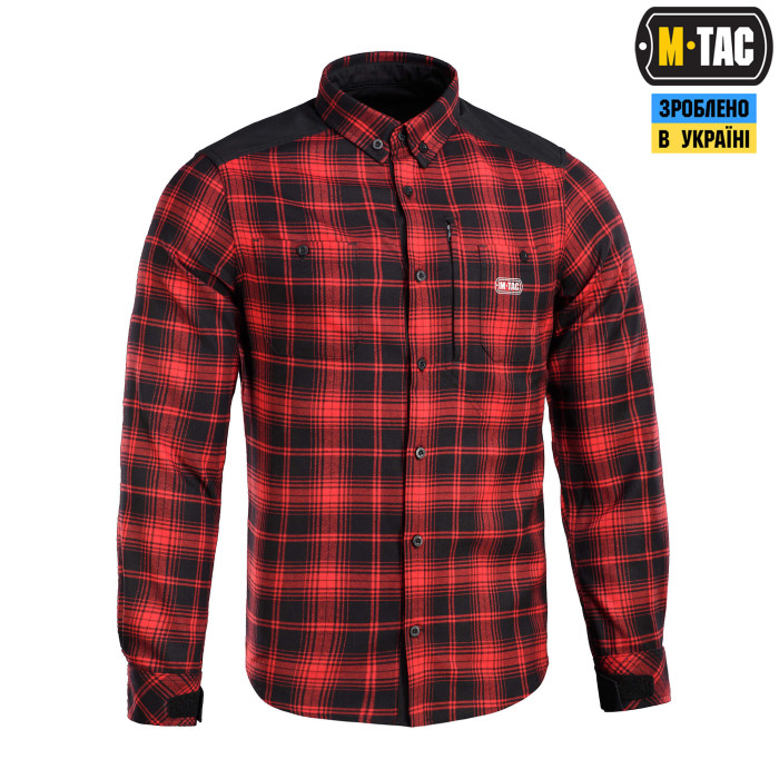 M-Tac сорочка Redneck Shirt Red/Black M/R