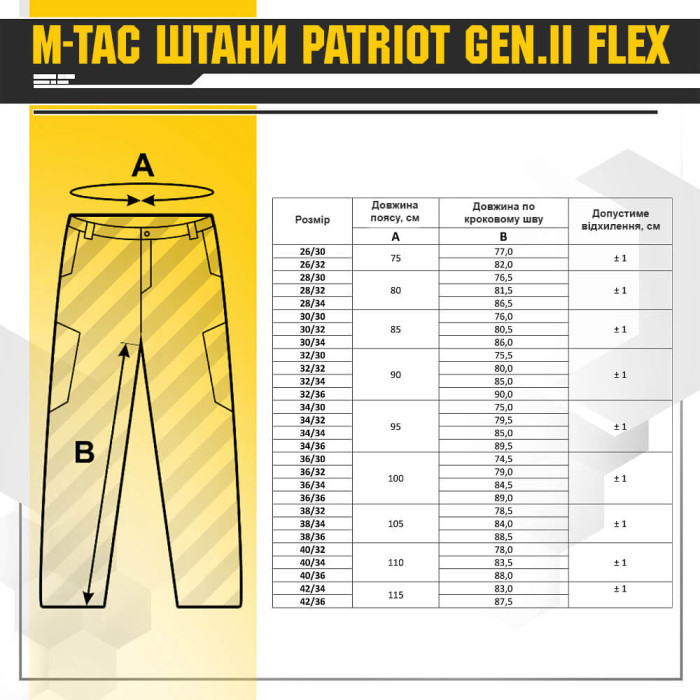M-Tac штани Patriot Gen.II Flex Dark Navy Blue 30/30