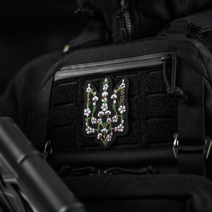 M-Tac нашивка Бавовна (вишивка) Black