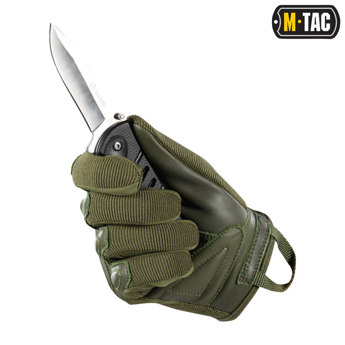 M-Tac рукавички Assault Tactical Mk.2 Olive L