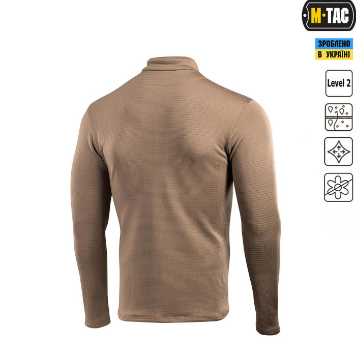 M-Tac термосорочка фліс Delta Level 2 Coyote Brown 3XL