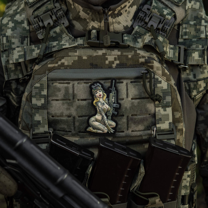 M-Tac нашивка Tactical girl №5 PVC Skandinavik