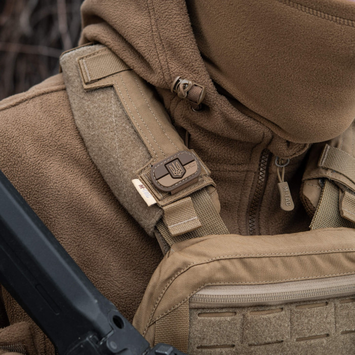 M-Tac MOLLE Patch Прапор України з гербом PVC Coyote