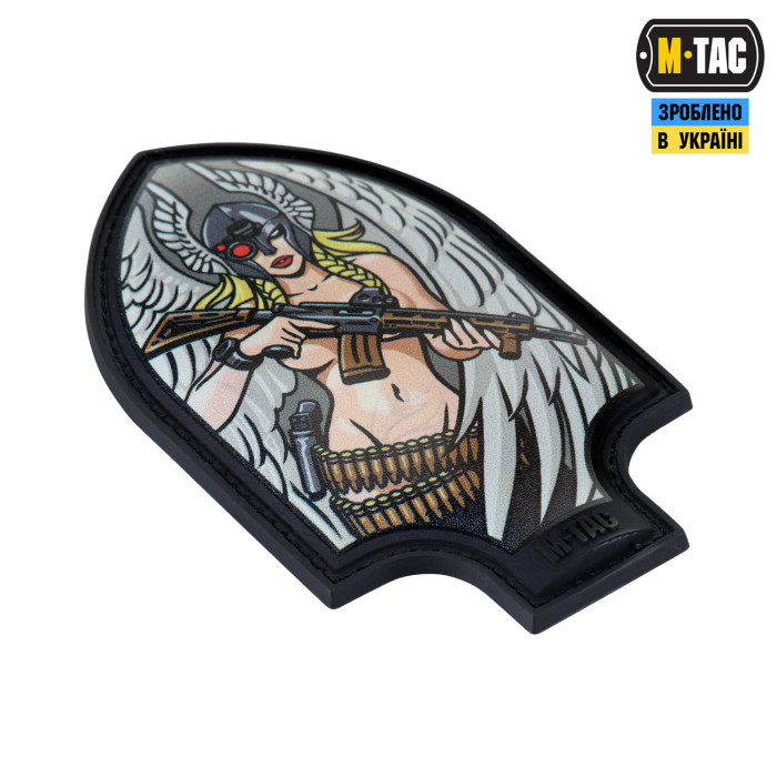 M-Tac нашивка Піка Валькірія PVC друк Black