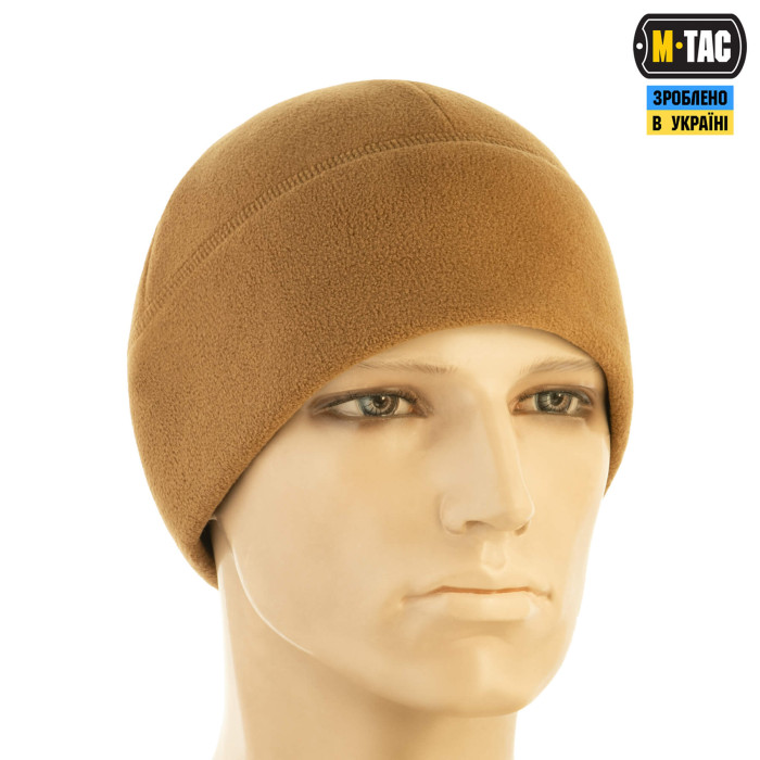 M-Tac шапка Watch Cap Elite фліс (320г/м2) with Slimtex Coyote Brown XL