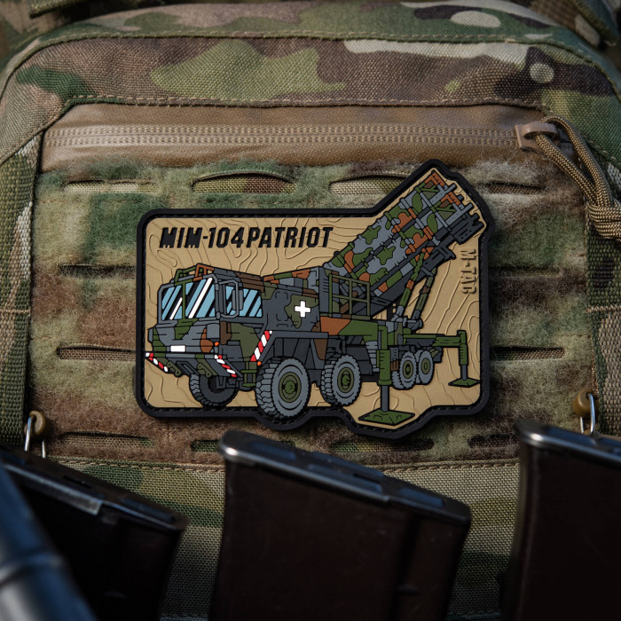 M-Tac нашивка MIM-104 Patriot (PVC)