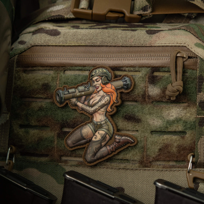 M-Tac нашивка Tactical girl №10 PVC Skandinavik