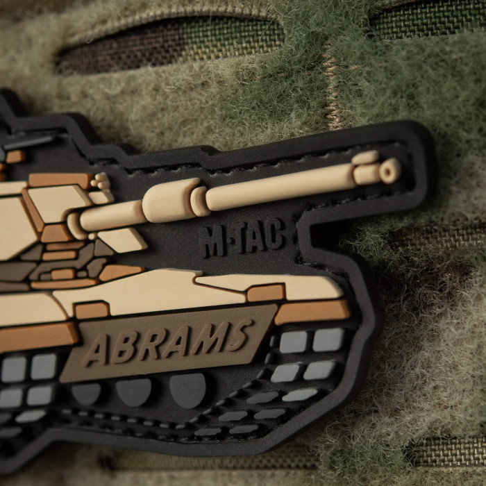 M-Tac нашивка ABRAMS (PVC) coyote