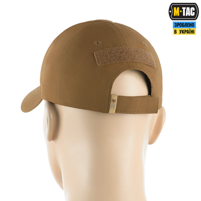 M-Tac бейсболка тактична Elite Flex ріп-стоп Coyote Brown S/M