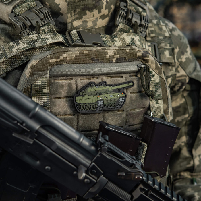 M-Tac нашивка LEOPARD 2 (PVC) Olive
