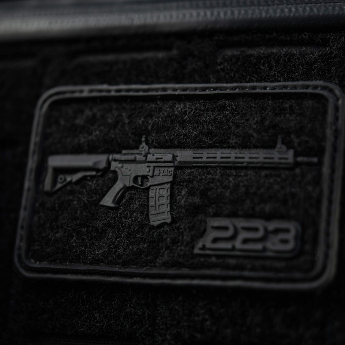 M-Tac нашивка AR-15 Velcro/PVC Black