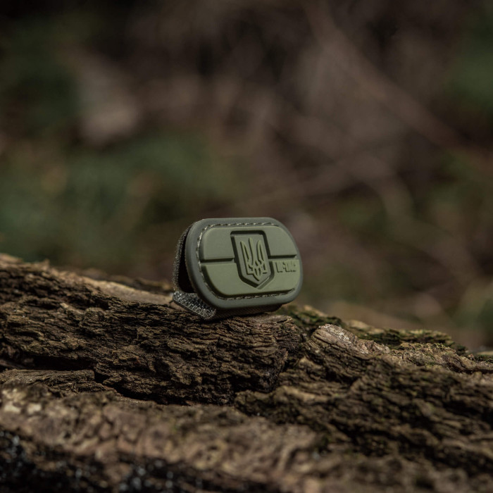 M-Tac MOLLE Patch Прапор України з гербом PVC Ranger Green