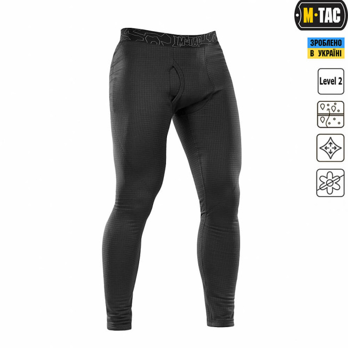 M-Tac термоштани фліс Delta Level 2 Black XS
